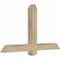 Ekena Millwork Eugene Rough Sawn Timber Gable Bracket, Douglas Fir, 48"W x 28"H x 4"D x 4"F, 14/12 Pitch GBW048X28X0404EUG00RDF - alternate 4